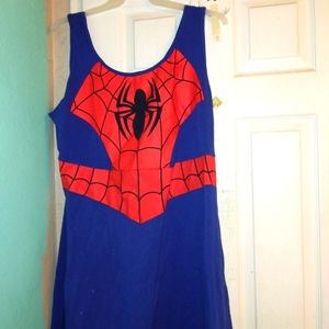 Marvel spider man dress plus size 3x